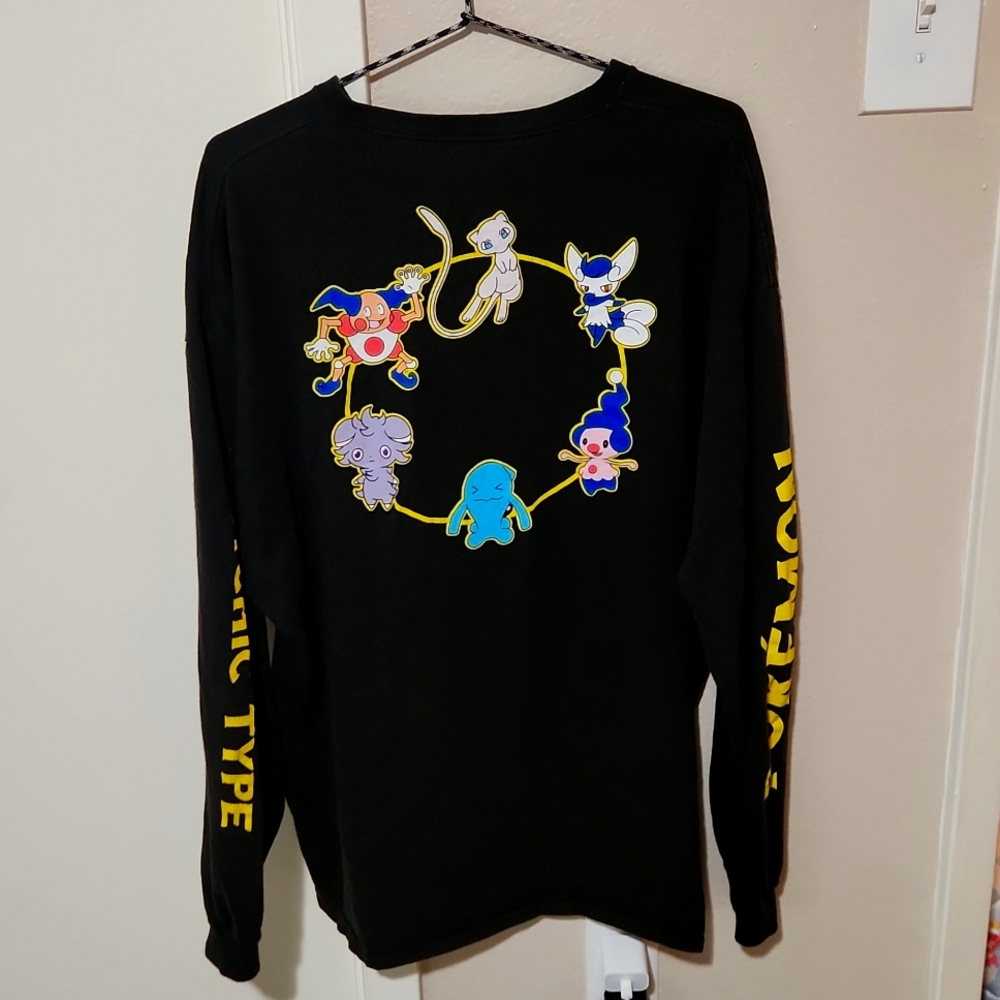 Pokemon Psychic Type Long-Sleeve T-Shirt (Unisex)